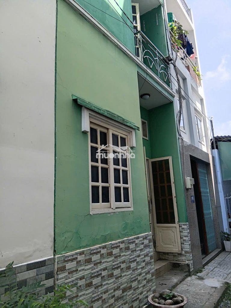 Nhà nguyên căn 1 trệt 1 lầu 2 phòng ngủ 7,5tr