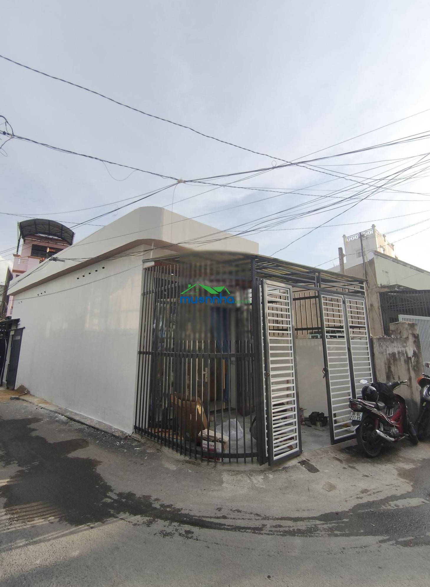 Nhà shr hẻm xe hơi thông ngay chợ hóc môn, bv hóc môn - 4