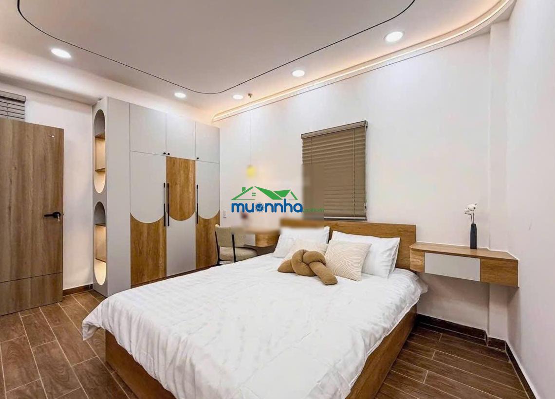 Chỉ 6 tỷ nhà đẹp 60m2 ngay phan văn hân - chợ thị nghè, sát quận 1! dt thực tế 60m, ngang 4,2m - 2