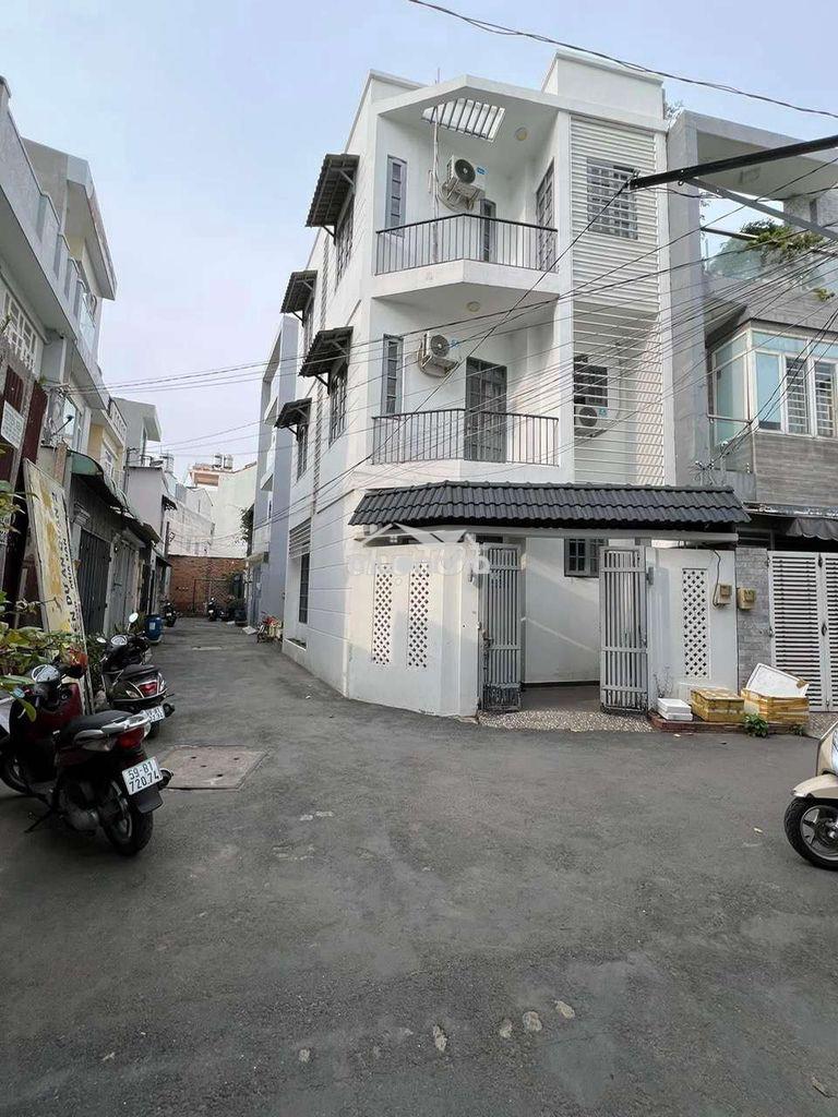 Nhà 1 trệt 2 lầu 5x10m 3 phòng 3 wc hẻm đường số 7 nguyễn thị định