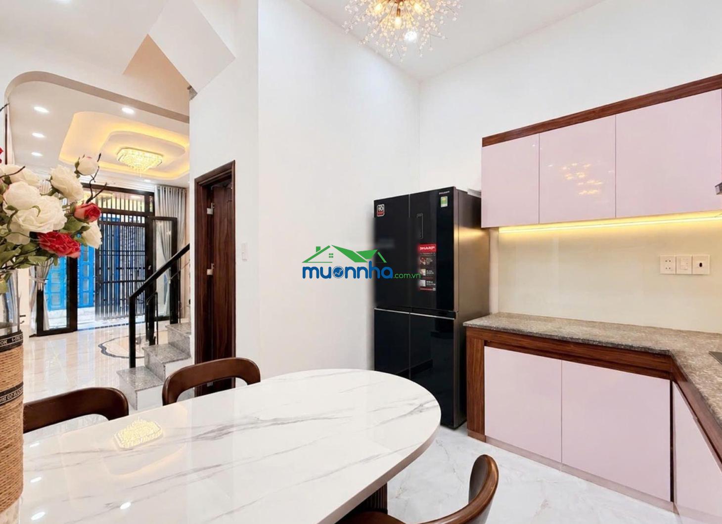 Hẻm thông cách mặt tiền phan xích long chỉ 30m, nhà đẹp 4 tầng đúc với 5 phòng ngủ, nở hậu tài lộc - 2