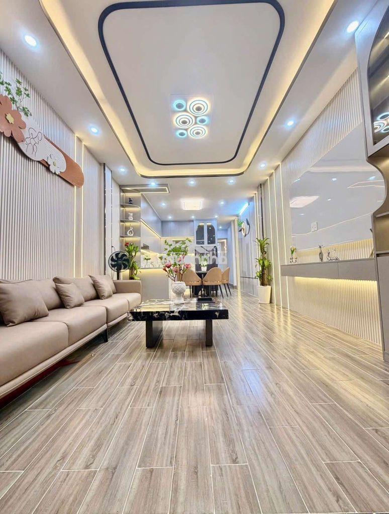 Nhà 4x20m 3pn hẻm 3.5m huỳnh tấn phát 4 tỷ 950