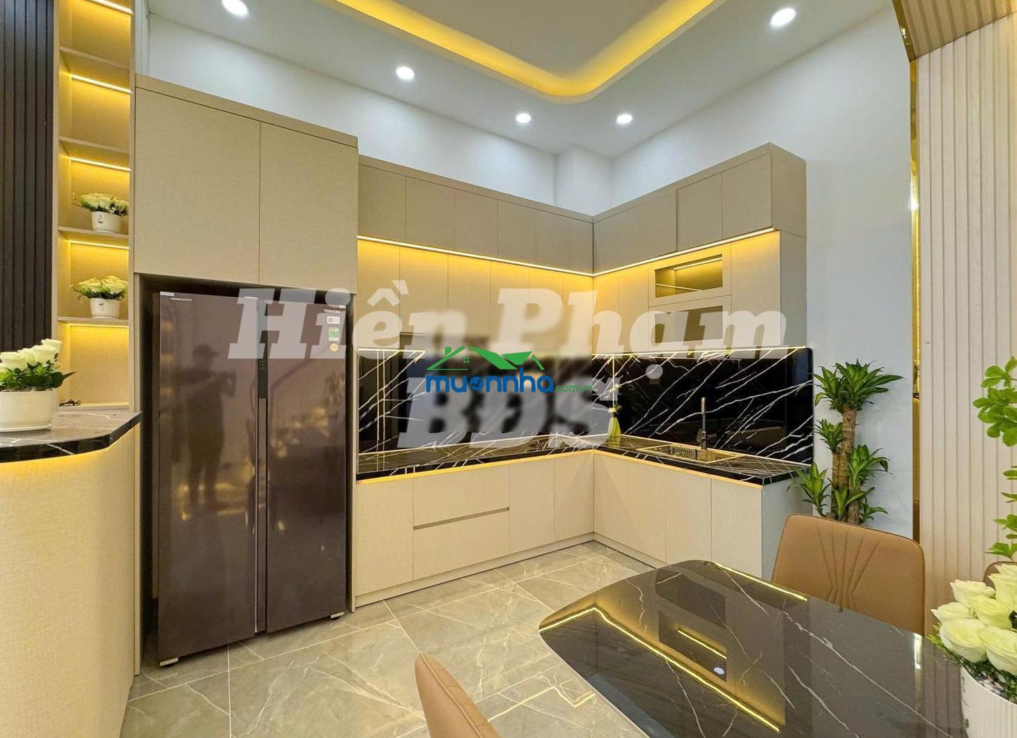 Nhà mới xây 100% hẻm 1830 huỳnh tấn phát - đối diện công an thị trấn nhà bè - 4