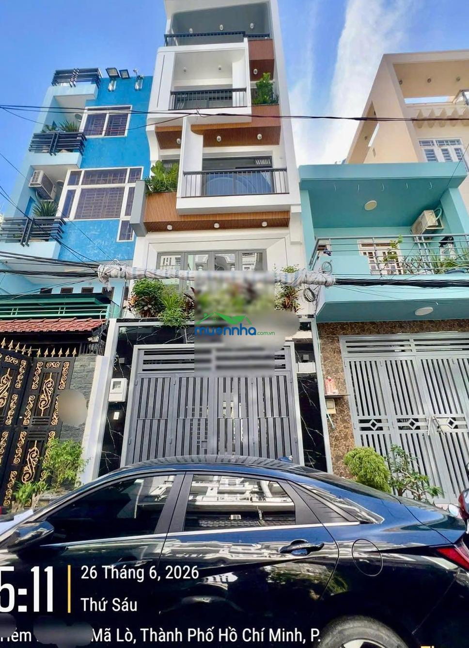 Co thang máy giáp tên lửa quân 6, lê văn quới full nội thất cao cấp không lô giới shr 2026