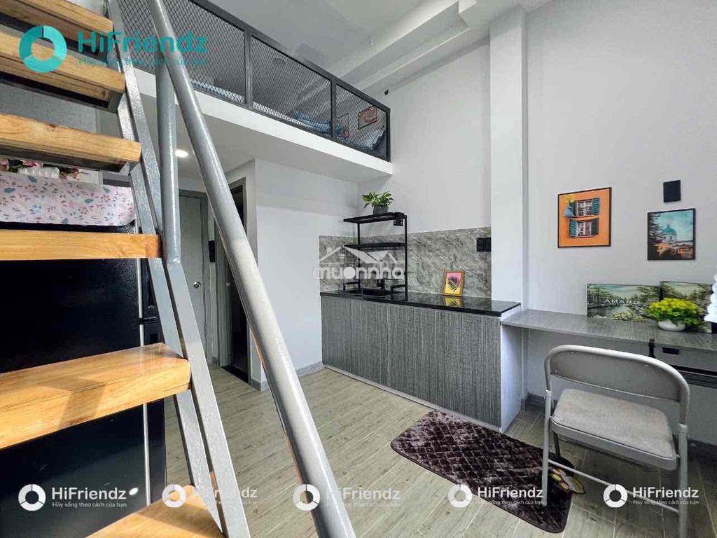 Phòng đẹp gác cao 1m8 giá rẻ, rộng 30m2 cửa sổ thoáng gần vlu, q1, q3 - 2