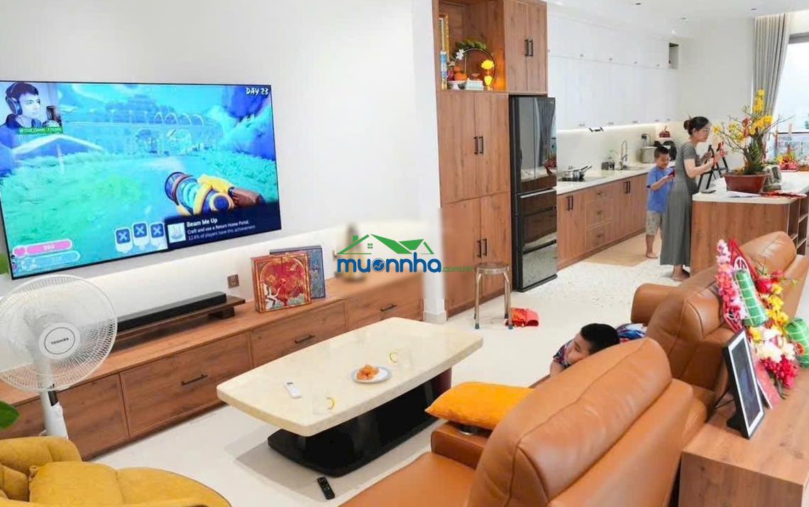 Bán nhà đường nhựa 12m, ngang khủng 9x18m, 3 tầng, full nội thất cao cấp, gara ô tô - 17.9 tỷ tl