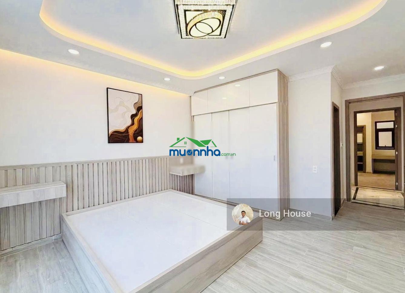 Nhà 5 tầng xây mới, dt 49m², sổ vuông. khu vip ngay mặt tiền nguyễn thị huỳnh - nguyễn văn trỗi