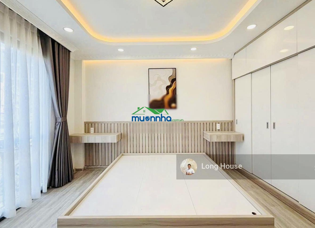 Nhà 5 tầng xây mới, dt 49m², sổ vuông. khu vip ngay mặt tiền nguyễn thị huỳnh - nguyễn văn trỗi - 4