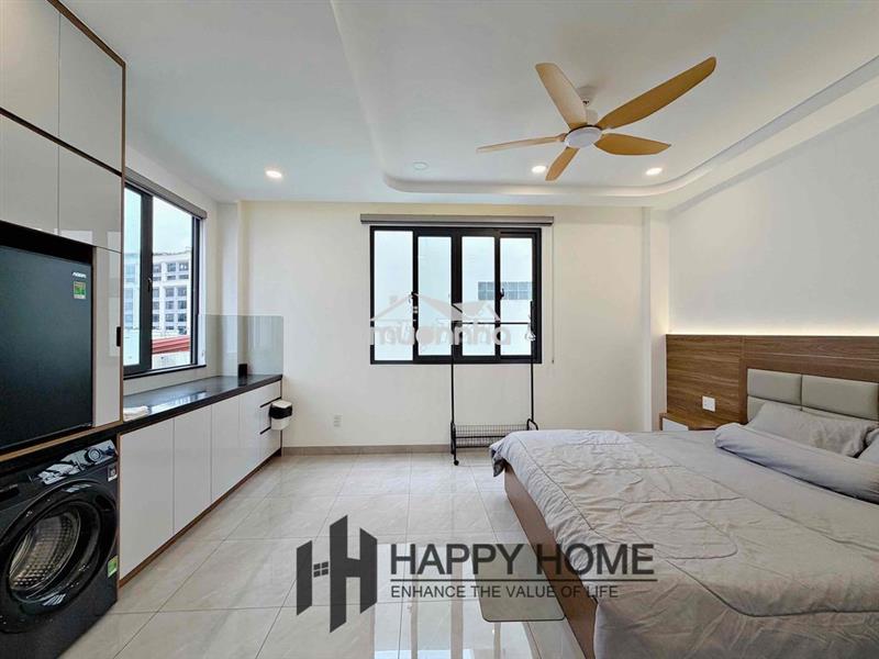 Căn hộ dịch vụ bancol full nội thất giá siêu rẻ ngay etown cộng hoà