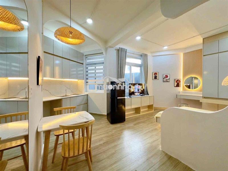 Căn hộ 1pn máy giặt riêng full nội thất trần hưng đạo quận 1