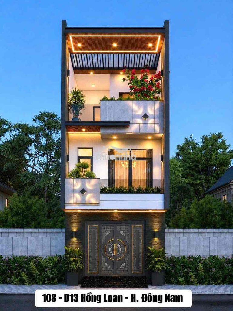 Nhà 3 tầng khu hồng loan full nội thất - 4