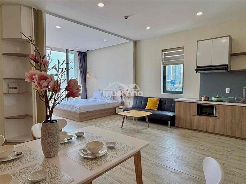 Khai trương căn hộ 50m2 ban công đường nguyễn hữu cảnh 2 chiều