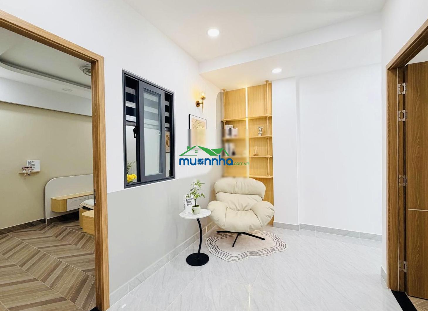 Hạ 300tr - phan văn trị - emart - phạm văn đồng - 2 tầng (3pn) 9x7m - full nội thất - chỉ 6.45 tỷ