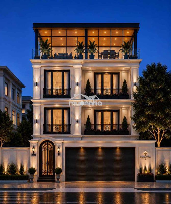 Villa view sông sân thượng dt 500m² - café, spa, văn phòng - gò vấp