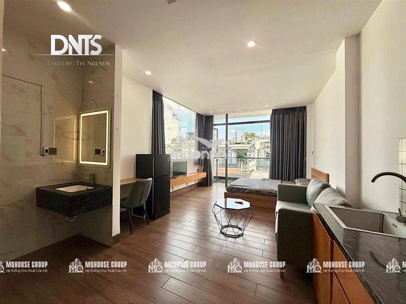 Căn hộ studio 40m2 thang máy, hầm xe, oto tận nhà gần chợ tân định