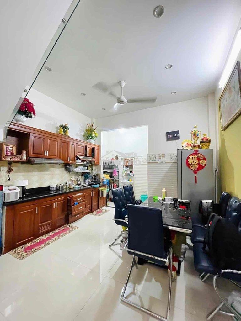 5đ lẻ hẻm xe 8m an phú đông gần cầu sắt  3tầng đúc kiên cố - khu p/lô - 4