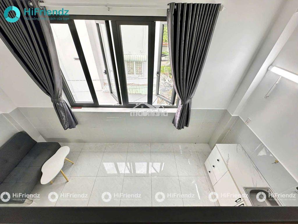 Cho thuê chdv full nội thất - cửa sổ to - vườn lài - 3