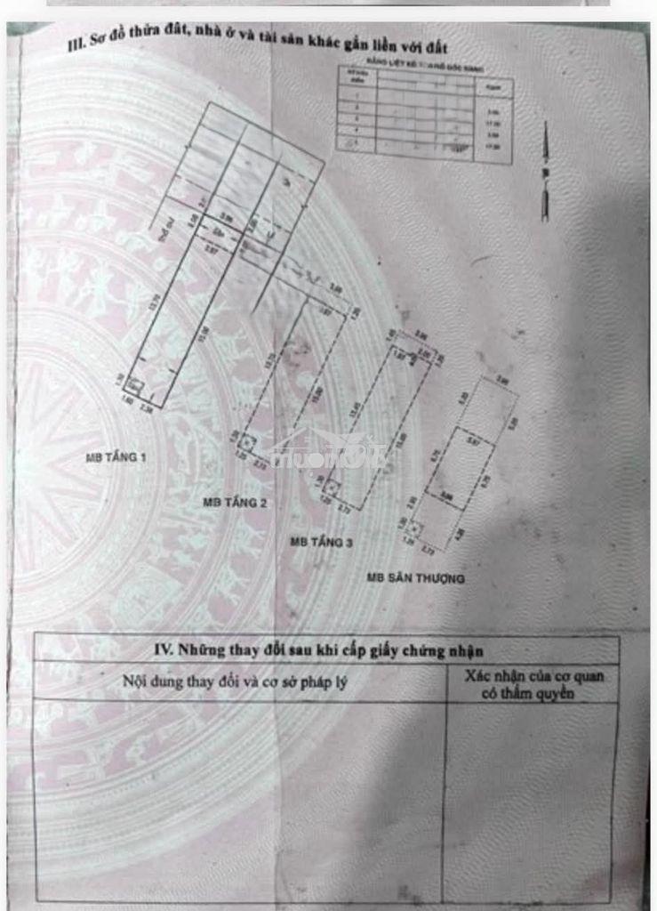 Chủ bán gấp nhà hẻm xe hơi - 4 tầng - ngay vinmar gò vấp 