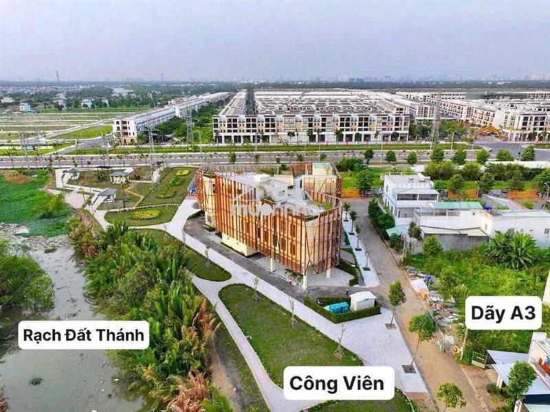 Cần bán nền view công viên khu dân cư thái sơn long hậu giá 1ty9