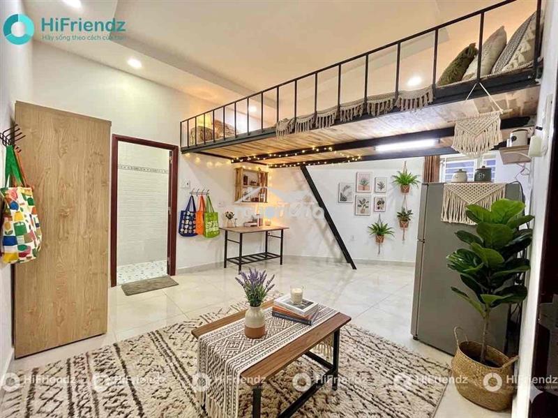 Phòng trọ siêu rẻ - rộng 35m2 có thang máy đủ nội thất ở võ văn kiệt