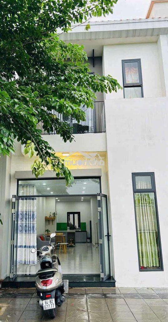 Cho thuê nhà trệt lầu hòa lợi bến cát bình dương