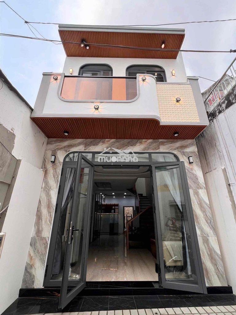 7.65 tỷ [4.1m x 16m] nhà mới full nội thất sát mặt tiền gần đầm sen