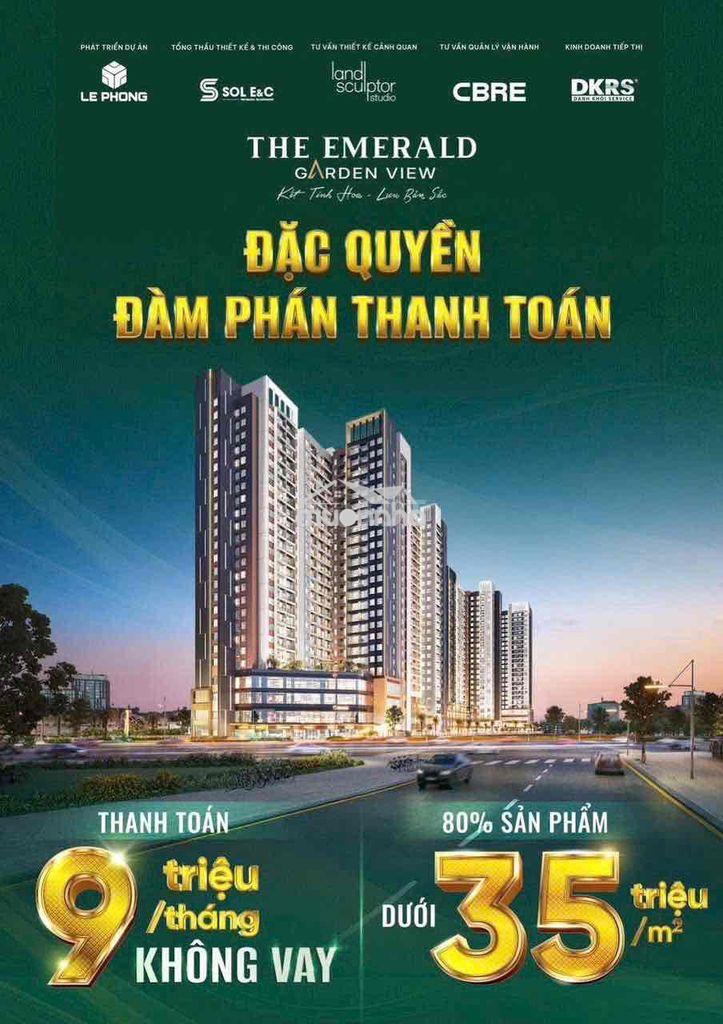 Chỉ 9tr/th sở hữu căn hộ cao cấp của chủ đầu tư lê phong
