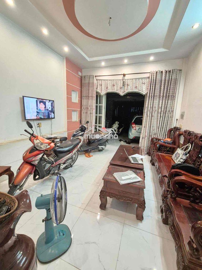 Nhà 3 tầng xe hơi ngủ nhà tân thới hiệp 21, q12, dt 100m2, hẻm thông - 2