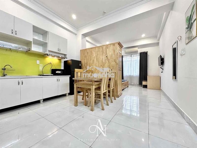 🌈Căn hộ studio 2 cửa sổ lớn - tách bếp - thang máy - hầm xe - full nt