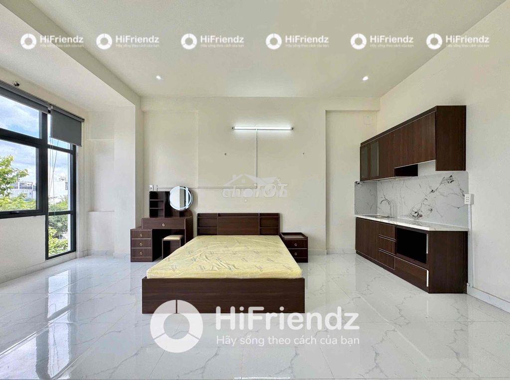 Cho thuê căn hộ dịch vụ cao cấp full nội thất mới 100% ngay bà hom q6 - 3