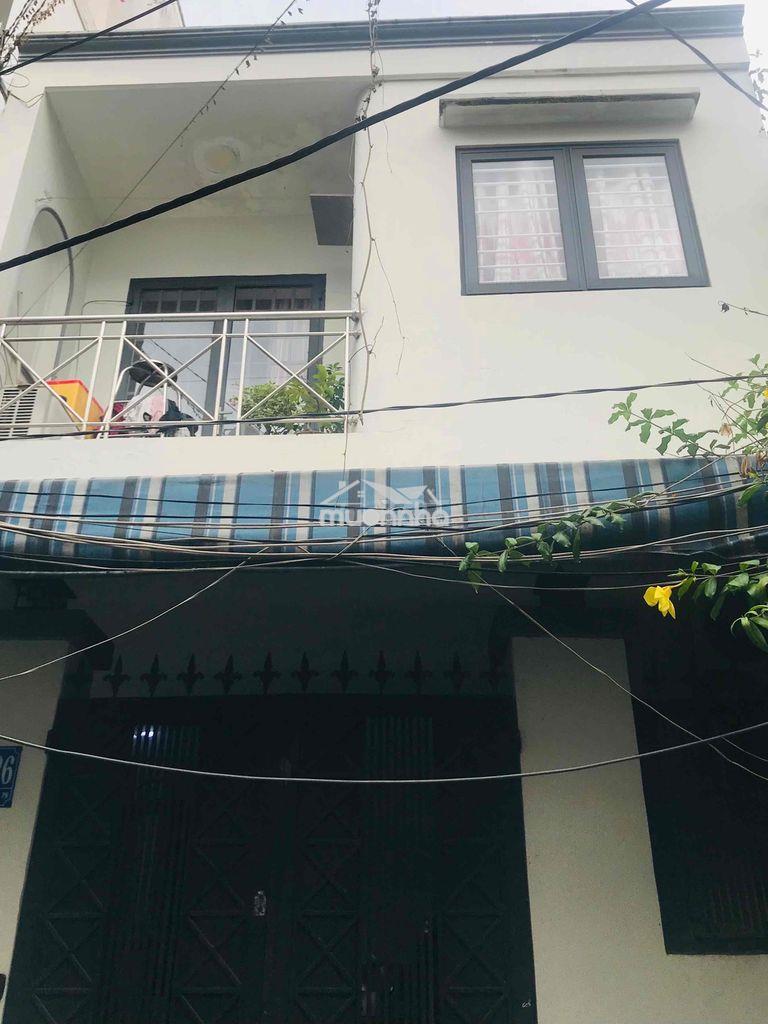 Nhà 5m x 11m sổ hồng vuông vắn cn: 55m2 đường hoàng hoa thám