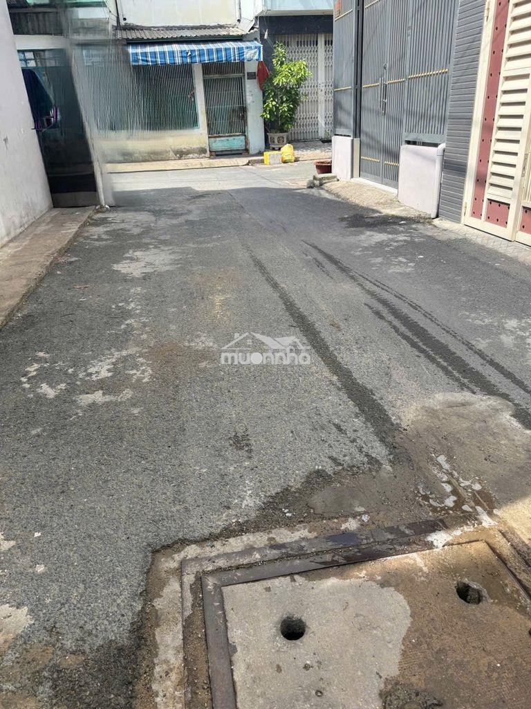 Cho thuê nhà lê thúc hoạch hẻm 5m thông : 4 x 13 m đúc 3 tấm : 4 pn - 2
