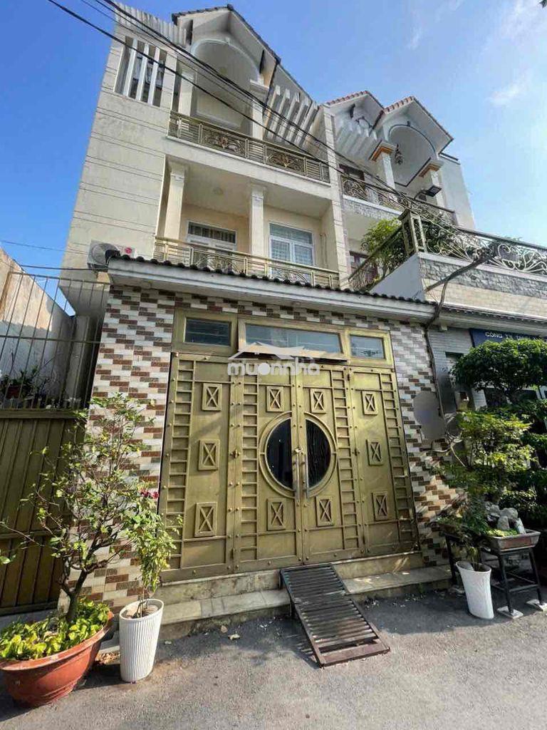 13tr cho thuê nhà nguyên căn (1trệt 2 lầu) hẻm xe hơi thông p.tnp.b-q9