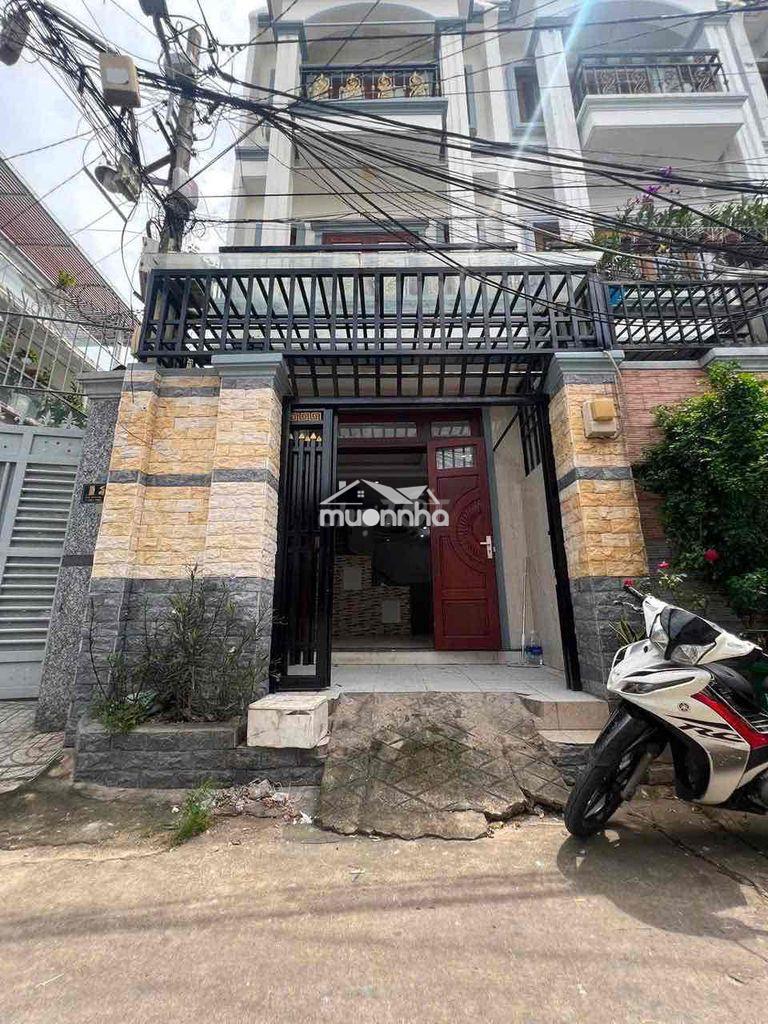 Nhà đẹp giá rẻ! nhà 1t2l gồm 4pn_3wc khu chợ kiến thiết hiệp phú tđ