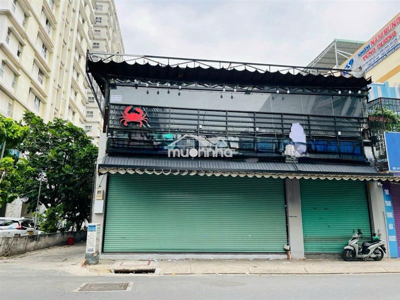 Cho thuê nhà góc 2 mặt tiền đường bình thới 13 x 20m vị trí siêu vip