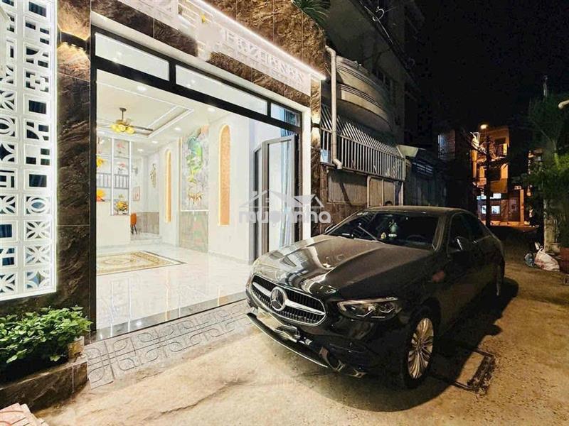 20tr.tháng -  nguyên căn 4 tầng - 4pn - phòng xông hơi - gần emart 2