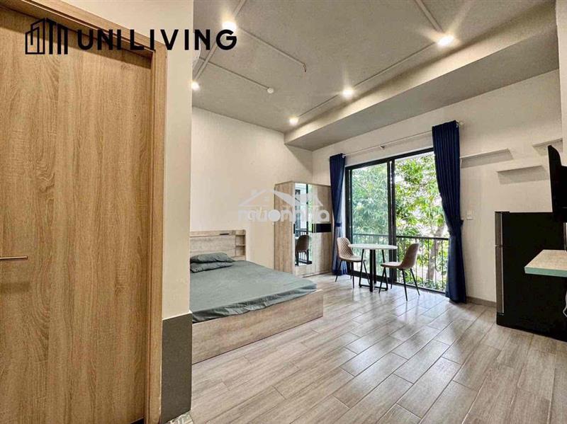 CHO THUÊ CĂN HỘ CỬA SỔ LỚN GIÁ RẺ FULL NỘI THẤT GẦN TÂN ĐỊNH Q1