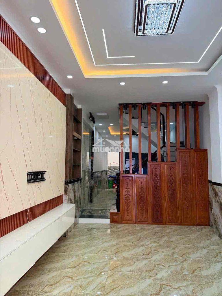 Cho thuê nhà mtnb khu tên lửa dt 4x20 xd 3,5 tấm , có nội thất . giá21