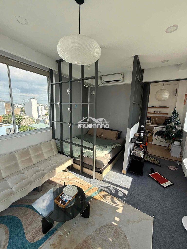 Ảnh thật] studio 30m2 full kính ngập nắng - dương quảng hàm gò vấp⁠