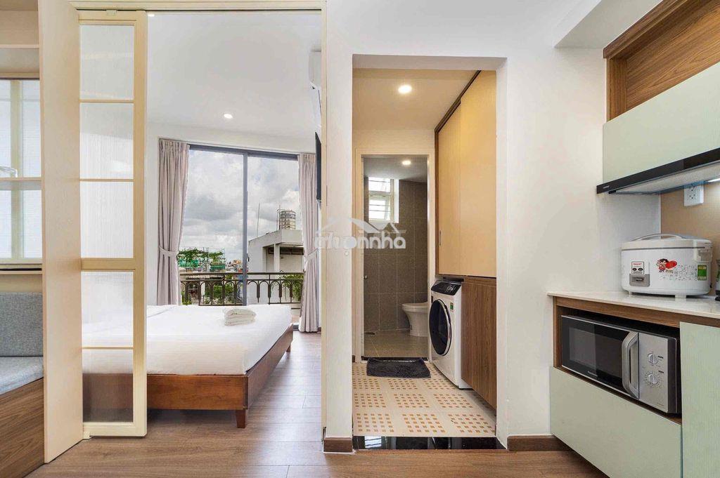 Căn hộ 1pn full nội thất, ban công thoáng trần hưng đạo quận 5 - 4