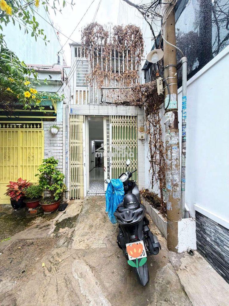 Nhà thuê tây sơn.quận tân phú (1pn, 2wc) hẻm xe hơi. dtsd 72m2