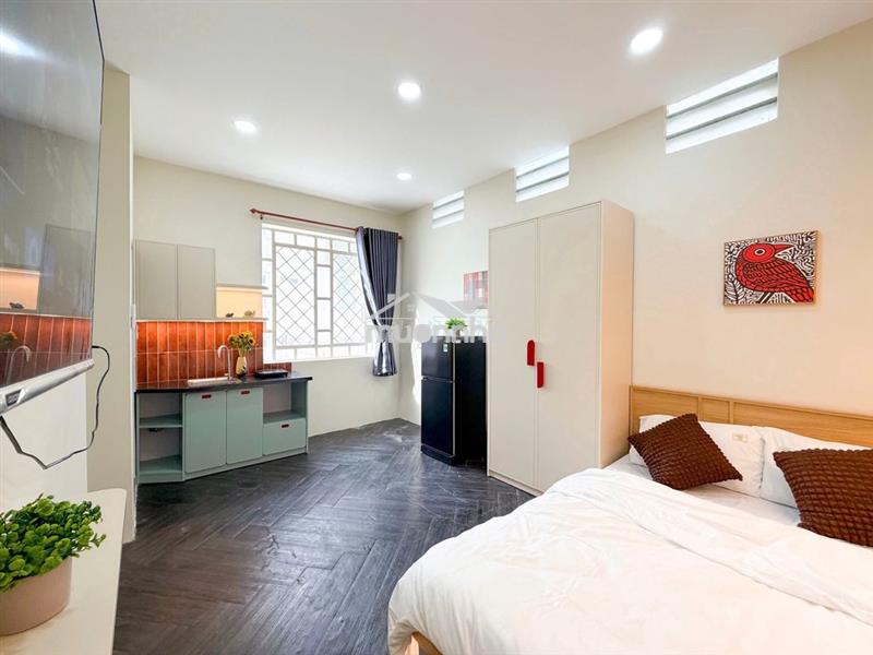 Studio full nt cửa sổ trời ngay trần quang diệu, tt quận 3