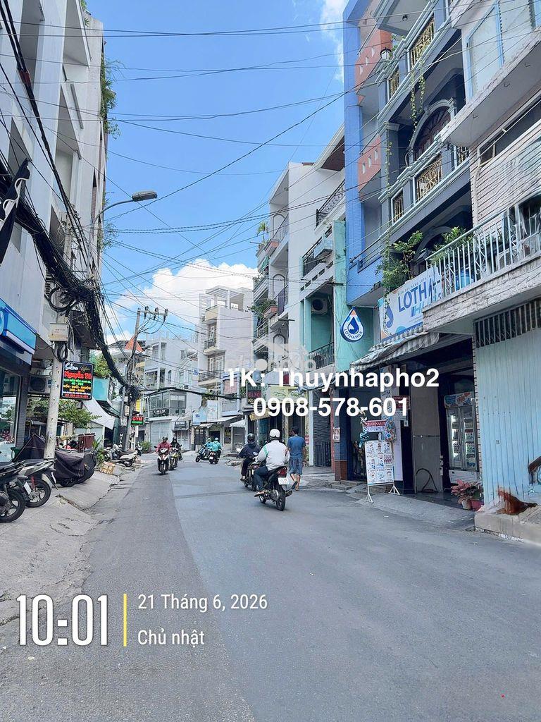 Tân bình- lý thường kiệt đoạn thành thái   - 3 tầng - hxt - 6,3 tỷ
