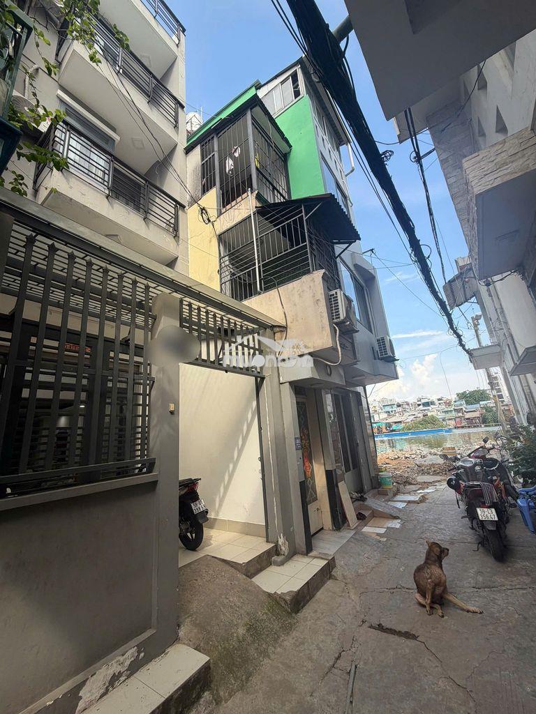 Bán nhà  cao tầng hẻm rộng thoáng 115 đường hưng phú p8 q8 
