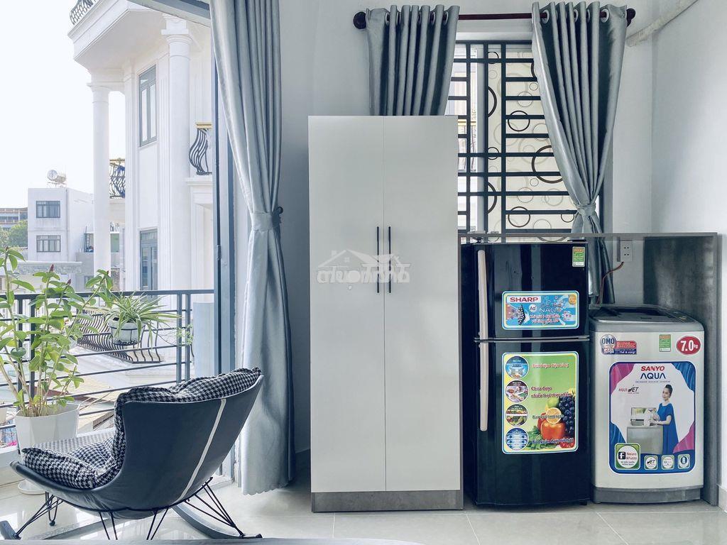 Chính chủ - chdv bancol lớn chill, rộng 50m2 wc riêng full nội thất - 3