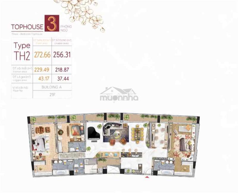 Bán penthouse the peak (m8) - midtown phú mỹ hưng