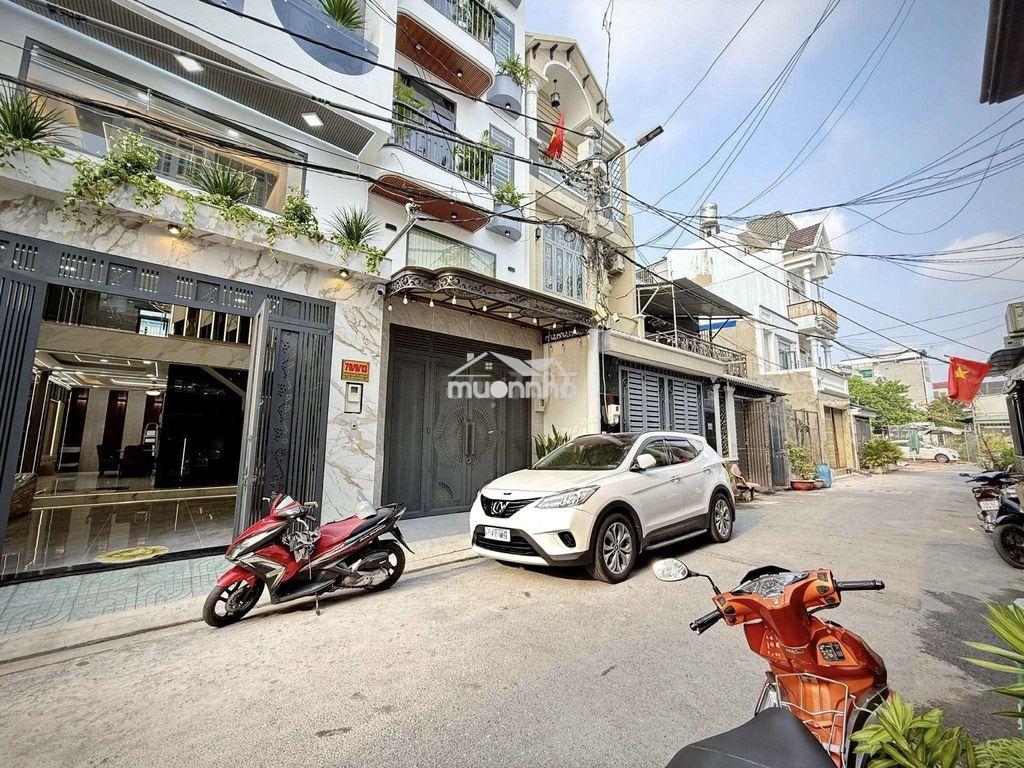 Siêu phẩm thang máy 5x15m đường 6m 1lững 3 lầu, trần thị cờ thới an - 2