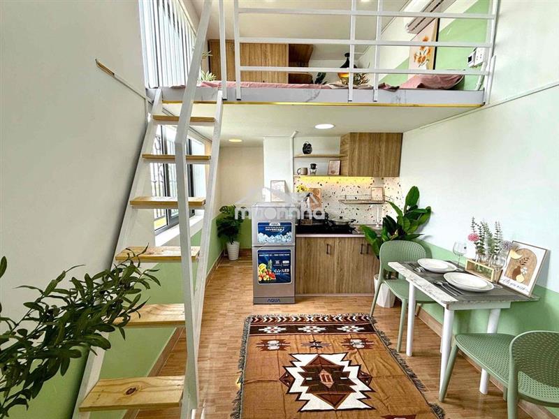 Căn hộ gác cao full nội thất ngay tại tỉnh lộ 10 - gần bv nhi đồng