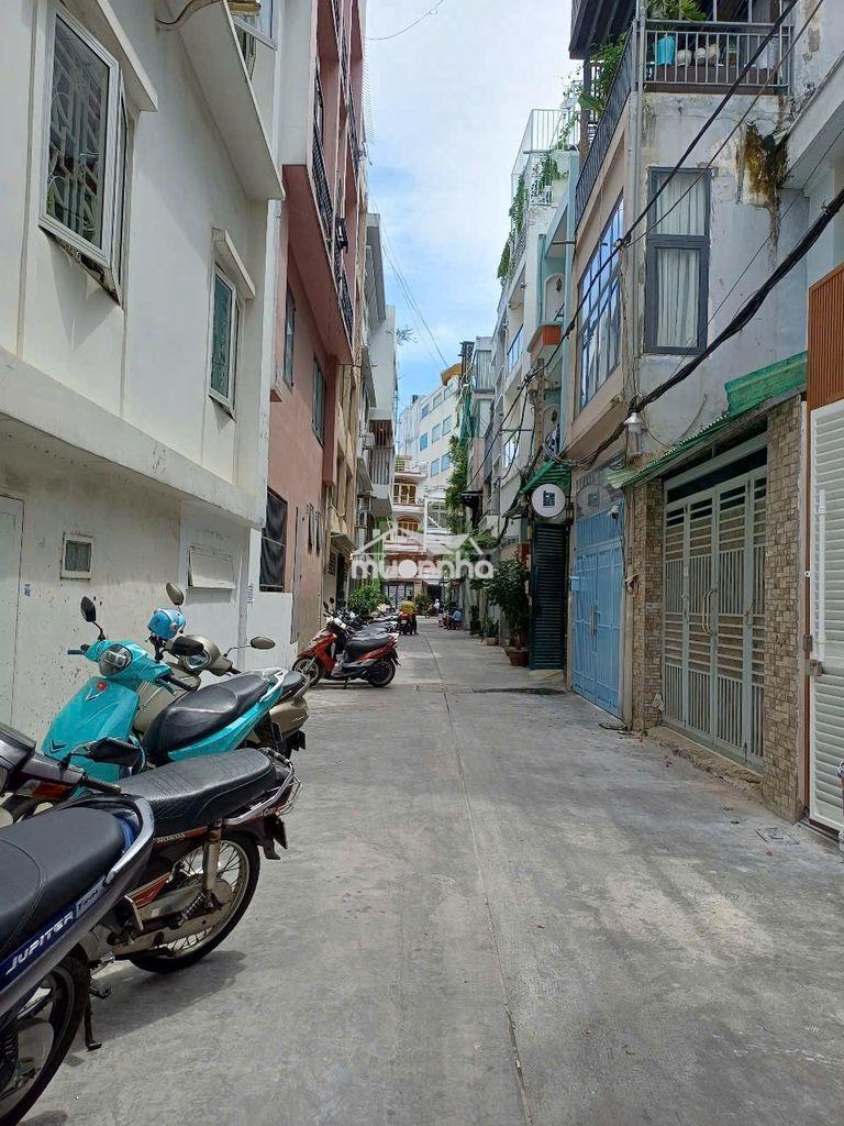 Cho thuê nhà tại q1 - trệt lửng 3 lầu st – 8pn 8wc – khai thác chdv - 2