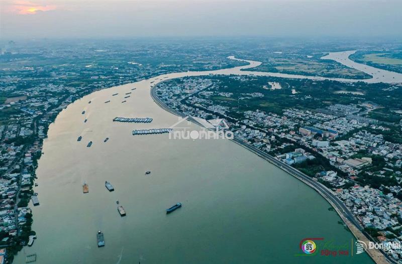 Bán đất sổ riêng thổ cư-ngay đường bờ kè ven sông bửu long-giá 980tr